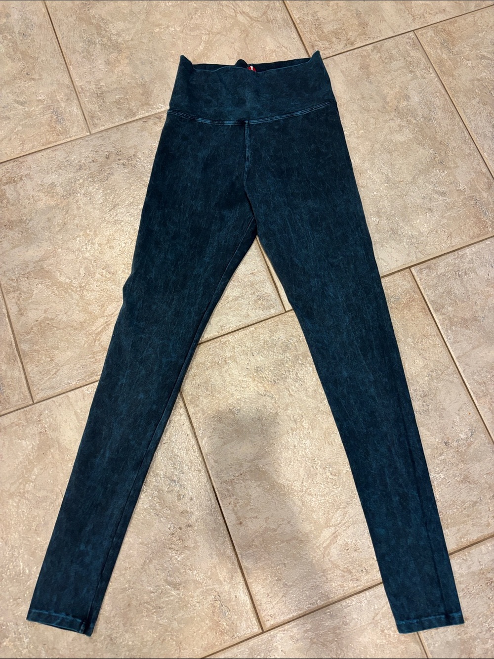 High-Rise Teal Leggings